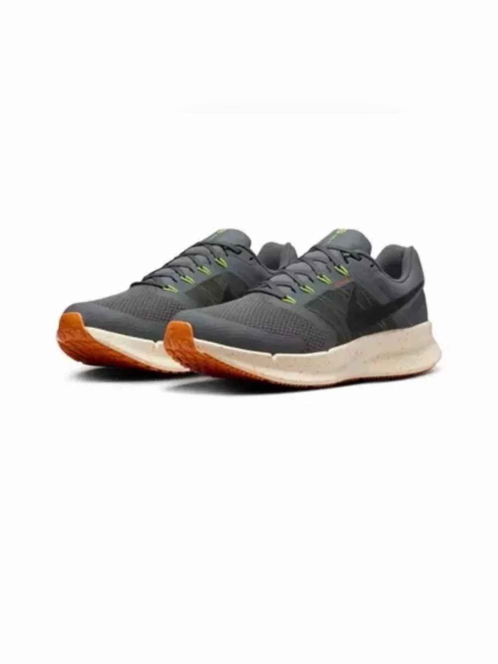 Nike Run Swift 3 Men's Road Running Shoes Iron Grey/Total Orange/Black Size 10